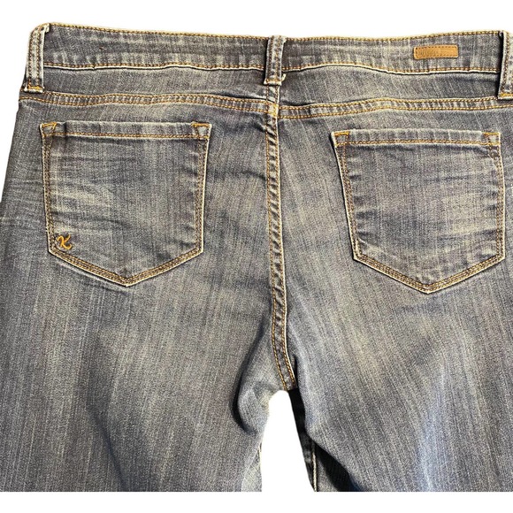 Kut From The Kloth Womens Jeans Sz 10 Med Wash Boyfriend Mid-Rise - Picture 3 of 14